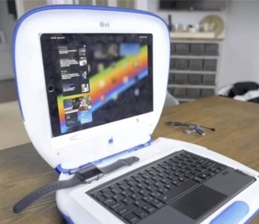 Un TiKTokeur convertit un iBook G3 en étui pour iPad ibook g3 etui ipad