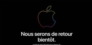 apple store hors ligne m22