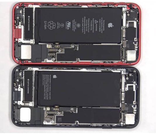 demontage iphone se 3