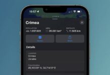 apple maps crimee ukraine