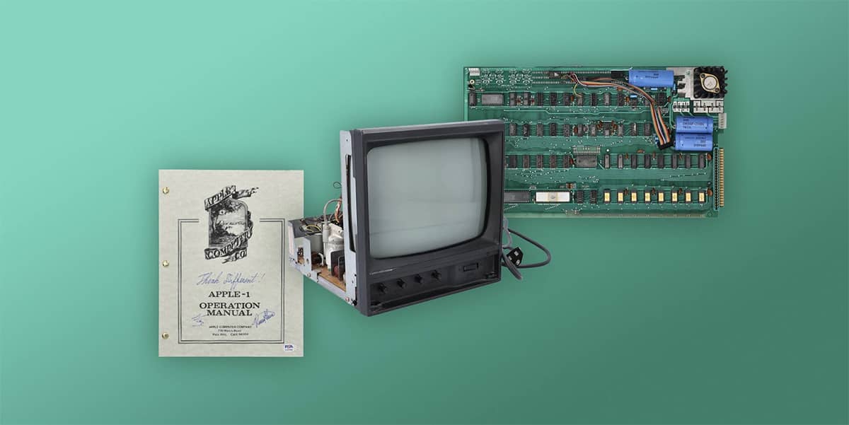 apple 1 enchere steve jobs