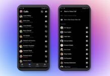 Facebook Messenger : l’onglet « Appel » arrive appels facebook 22