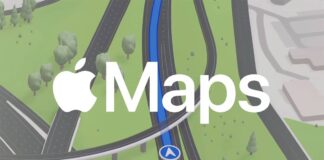 apple maps destinations intermediaires
