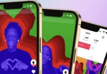 filtre silhouette tiktok apple