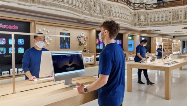 salaire employés Apple