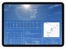 L’application Météo arrive sur iPad grâce à iPadOS 16 ! meteo ipad ios 16