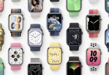 apple watch 8 ecran