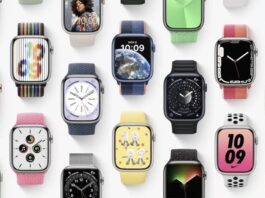apple watch 8 ecran