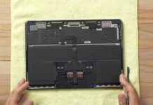 demontage macbook air m2