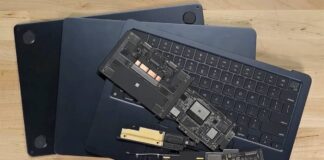 ifixit demontage macbook air m2