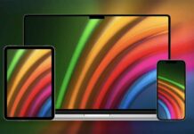 Le fond d’écran qui intègre l’Apple Stage est disponible en téléchargement wallpaper apple stage