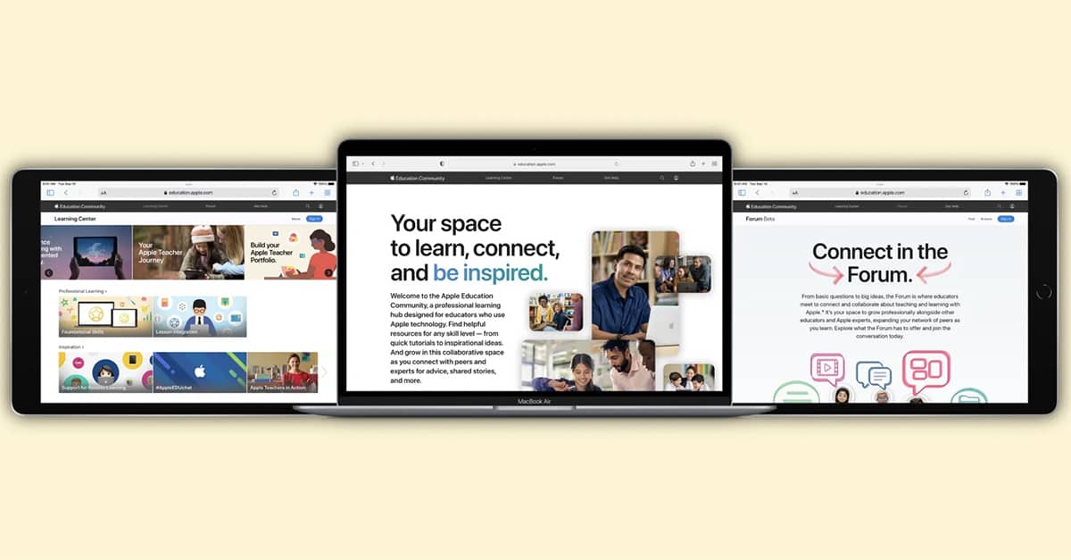hub education community apple