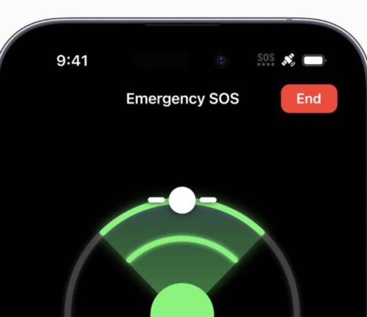 sos urgence satellite iphone 14 2