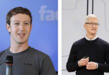 zuckerberg tim cook