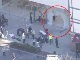 Un voiture a foncé dans l’Apple Derby Street, un mort et des dizaines de blessés crash apple derby street