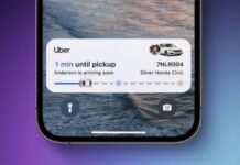 uber live iphone ios 16