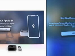 update apple tv iphone