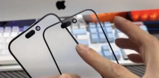 face avant ecran iphone 15 pro