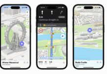 Les nouvelles cartes Apple Maps arrivent dans d’autres pays européens apple plans maps a23