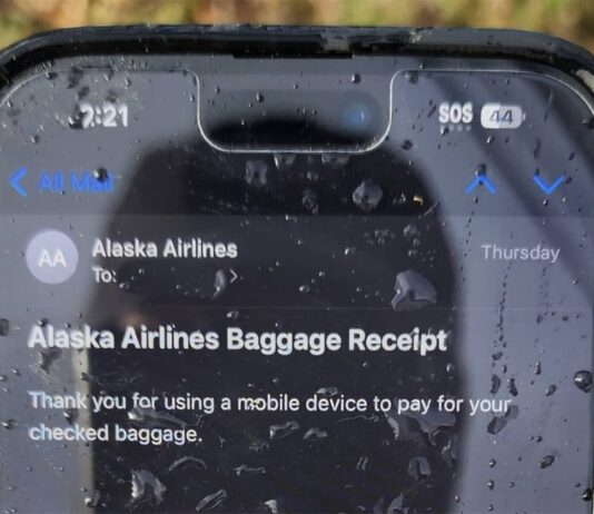 iphone alaska airlines