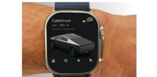 tesla app apple watch
