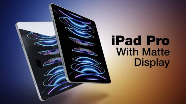 iPad Pro, écran Mat Oled
