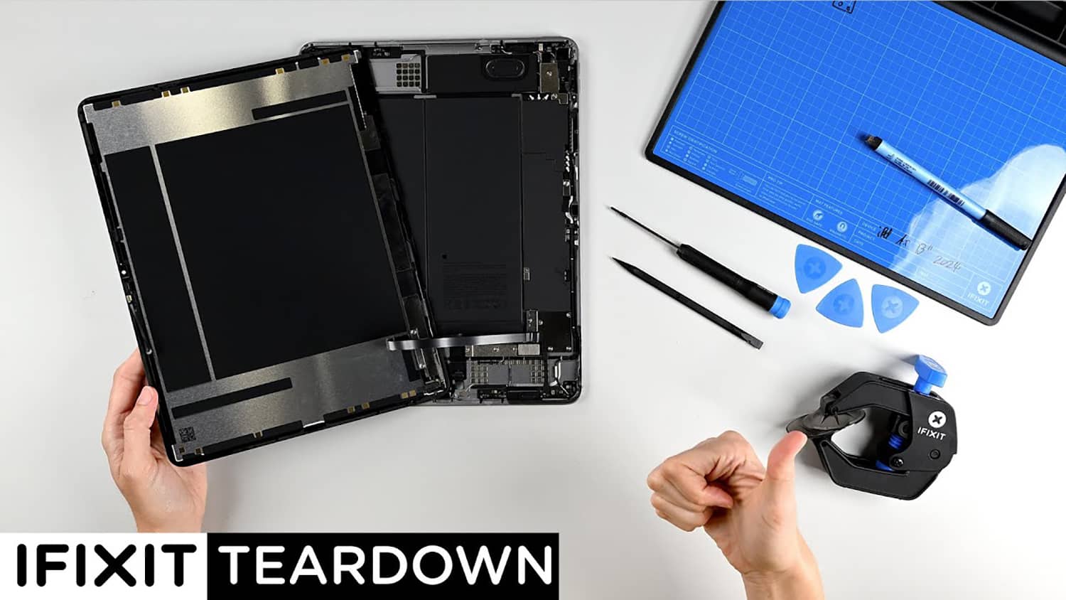 ifixit demontage ipad air 13 pouces