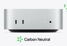 mac mini m4 neutre carbone