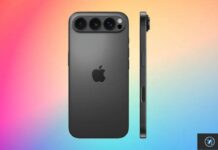 render of iphone 17 pro camera module in the form of a horizontal bar.webp