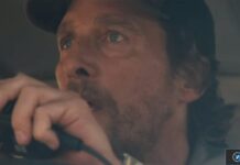 apple devoile teaser captivant the lost bus matthew mcconaughey america ferrera