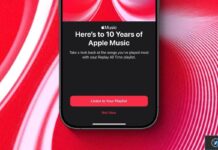 apple music lancement replay all time feter ans
