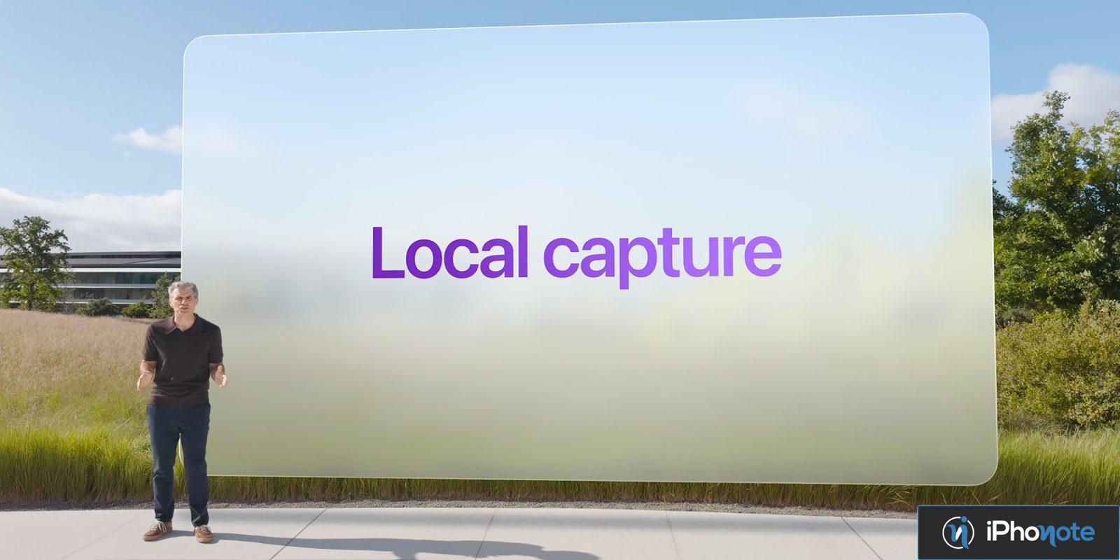 ipados test nouvelle capture locale diffusion podcasts