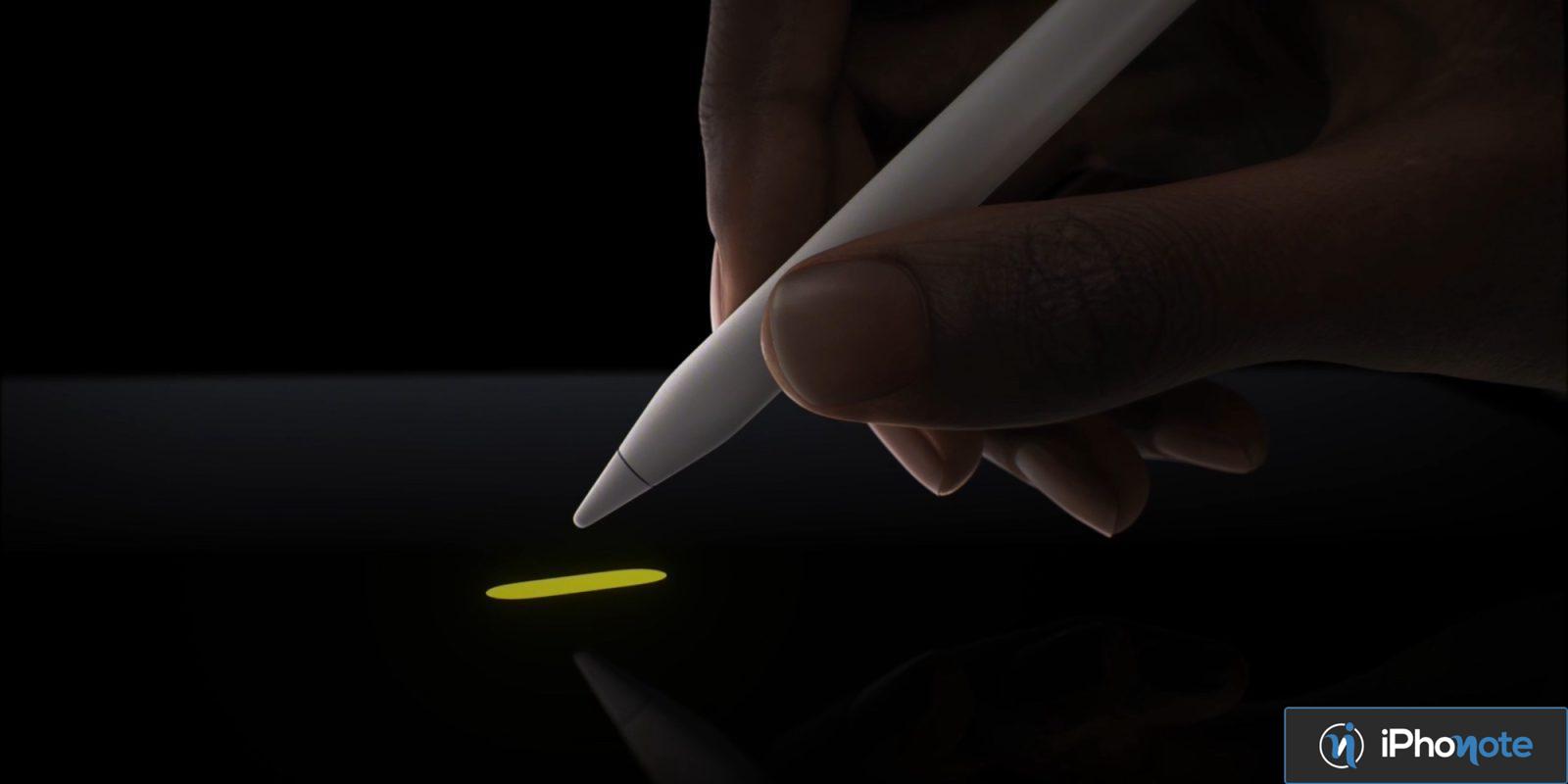 apple devoile stylet revolutionnaire capteur optique trackball