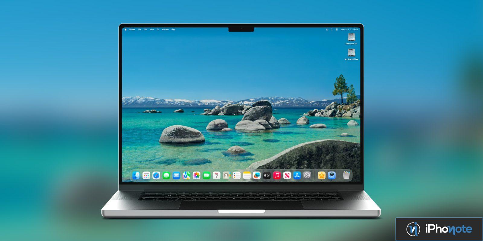 macos beta propose nouvel economiseur ecran tahoe day
