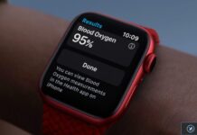 apple watch retour fonction mesure oxygene sanguin