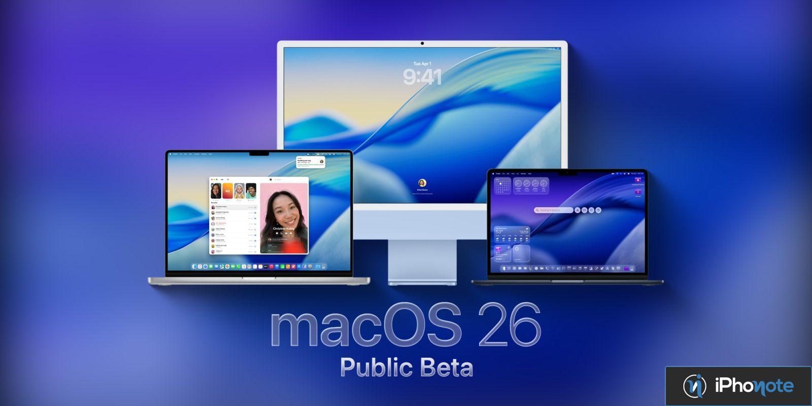 macos tahoe lancement beta publique voici comment installer