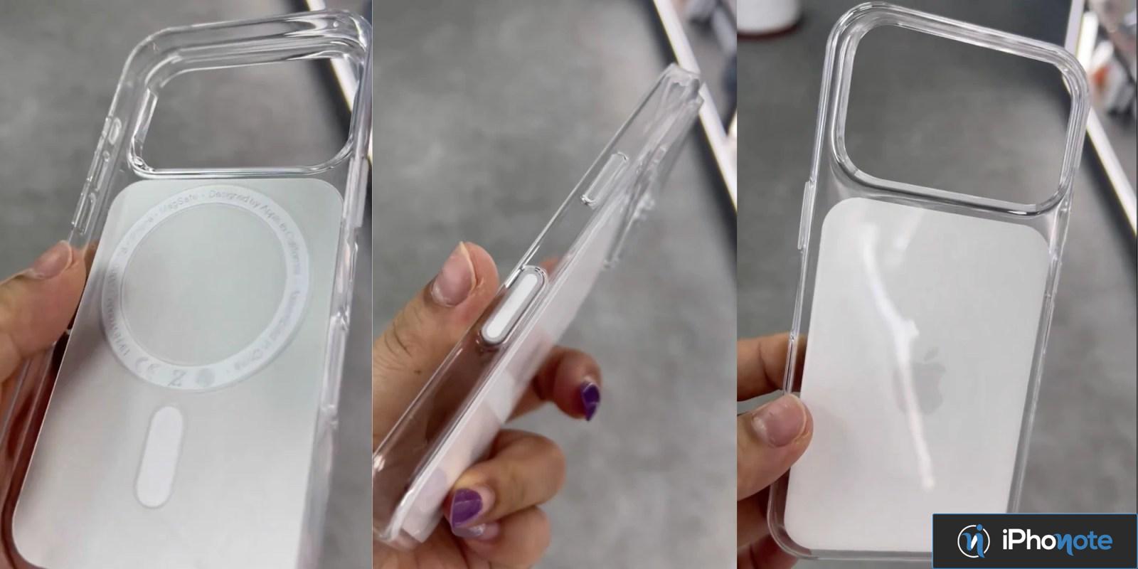 iphone pro design coque peu clair revele video