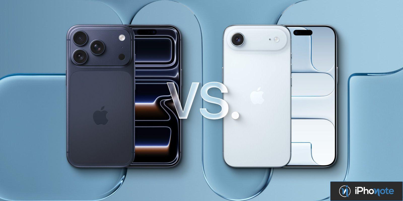 iphone pro iphone air chaque difference cle decryptee