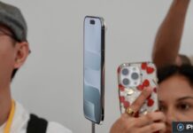 prise main iphone pro iphone air