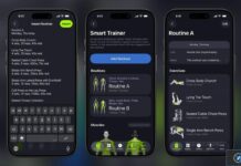 smartgym integrations innovantes apple refonte visuelle complete