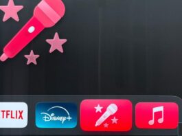 tvos nouvel icone application sing nouvelle application