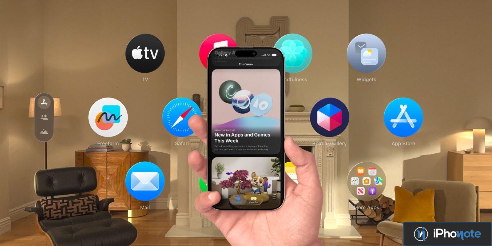 visionos integre deux fonctionnalites iphone tant attendues