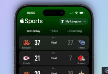 appli sports apple ameliore fans football americain universitaire