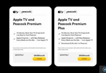 nouveau pack apple peacock economies cle abonnes