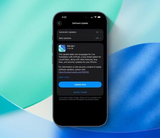 Les notes de version officielles d’iOS 26.1 notes version officielles ios