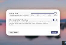 macos limite charge mac raccourcis integres