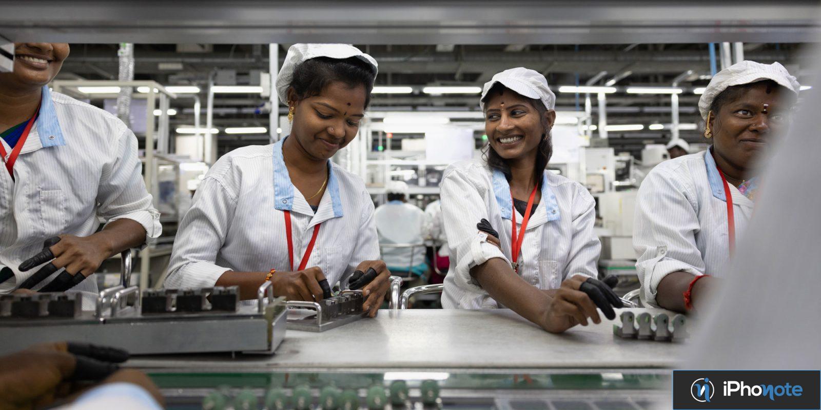 inde renforce incitations fabrication alors apple deplace production iphone