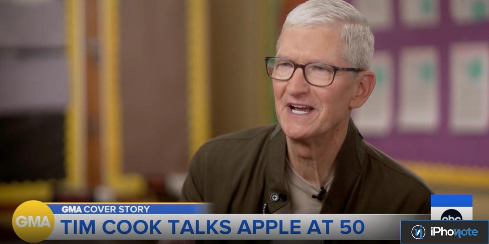 tim cook evoque contributions majeures apple rumeurs retraite