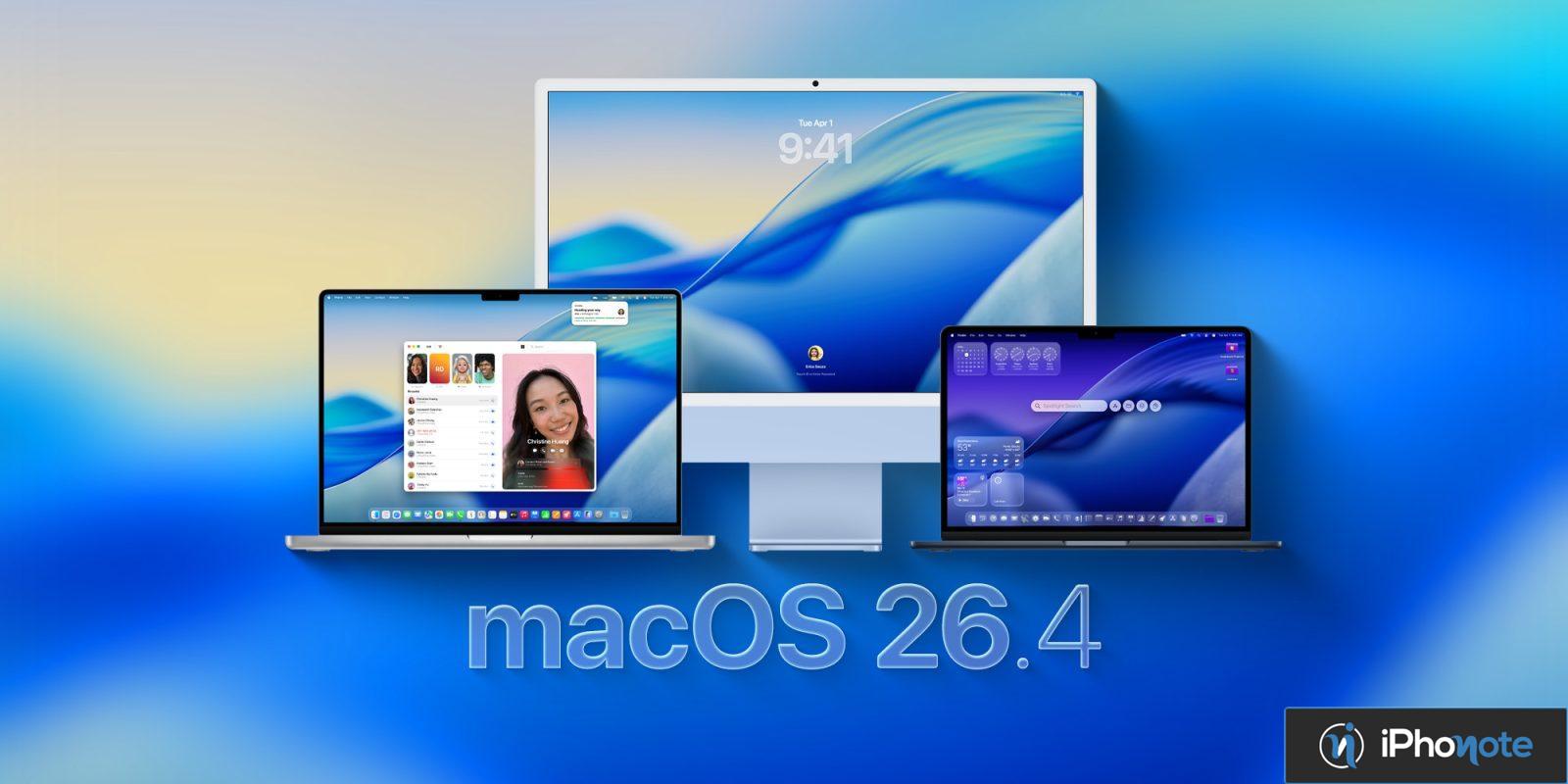 apple deploie mise jour macos details decouvrir