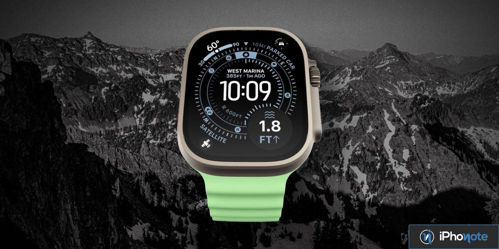 apple watch ultra quatre nouvelles fonctionnalites attendues cet automne